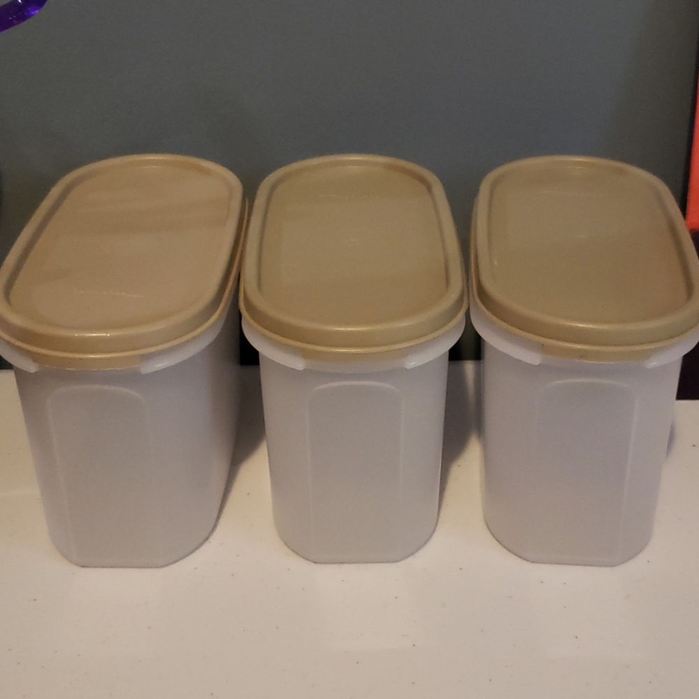 Lot of 3 Tupperware Containers